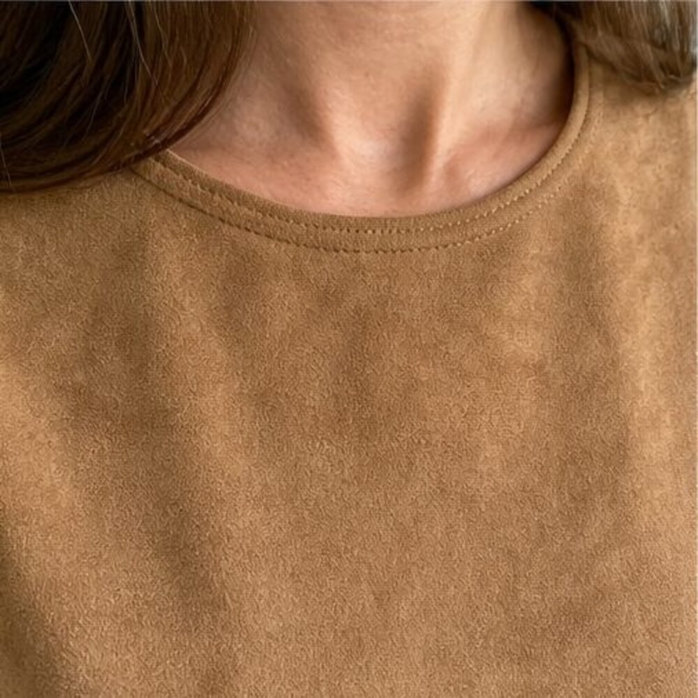 Charcoal Ruffle Blouse - Picture 4 of 6